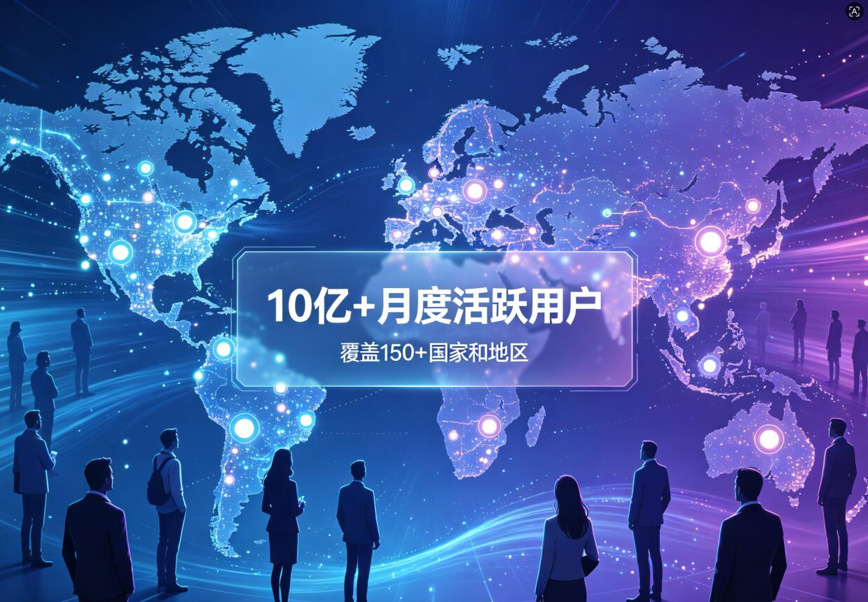 TikTok全球用户分布